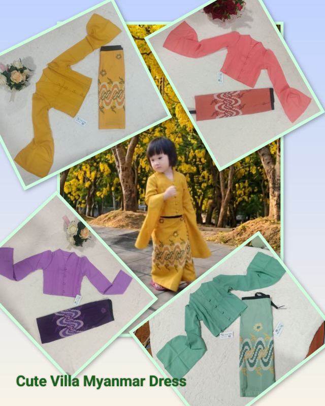 Cute Villa Myanmar Dress
