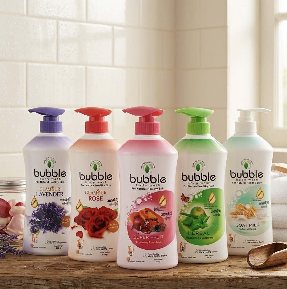 Bubble Body Wash-550g