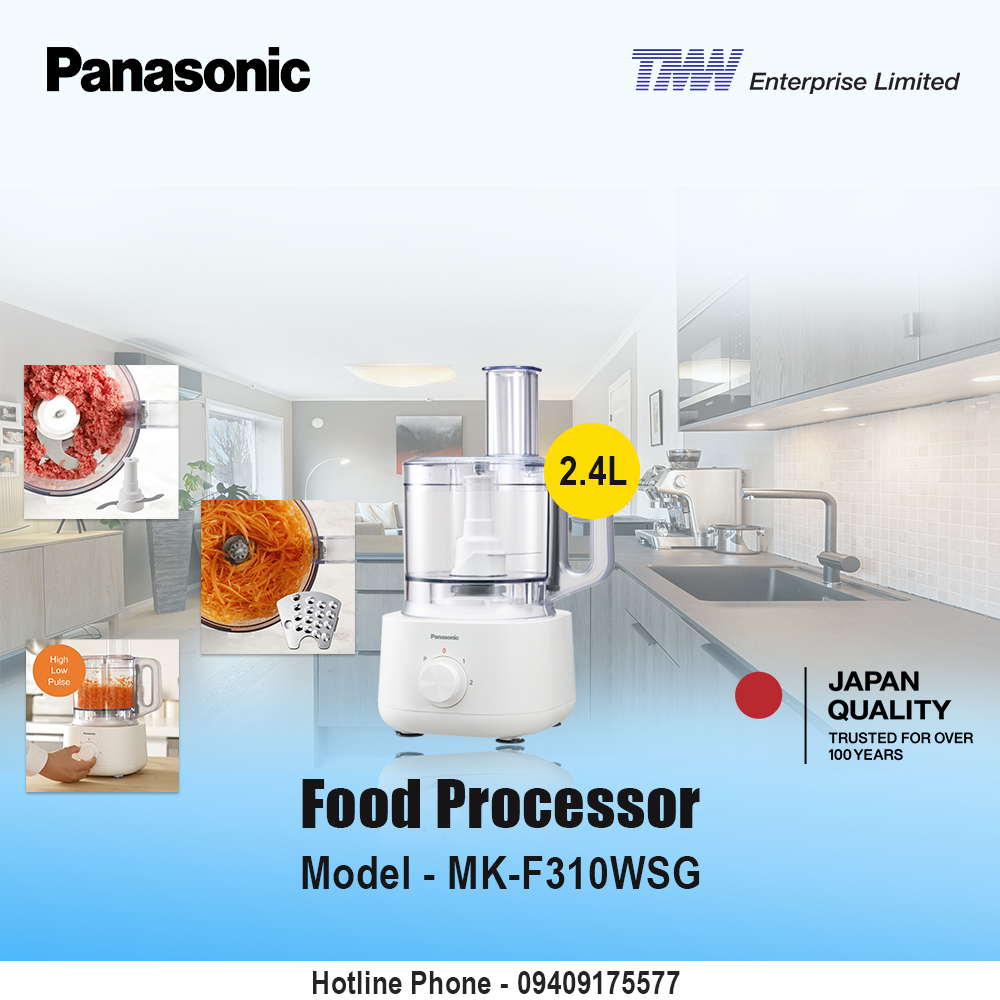 Panasonic Food Processor MK-F310WSG