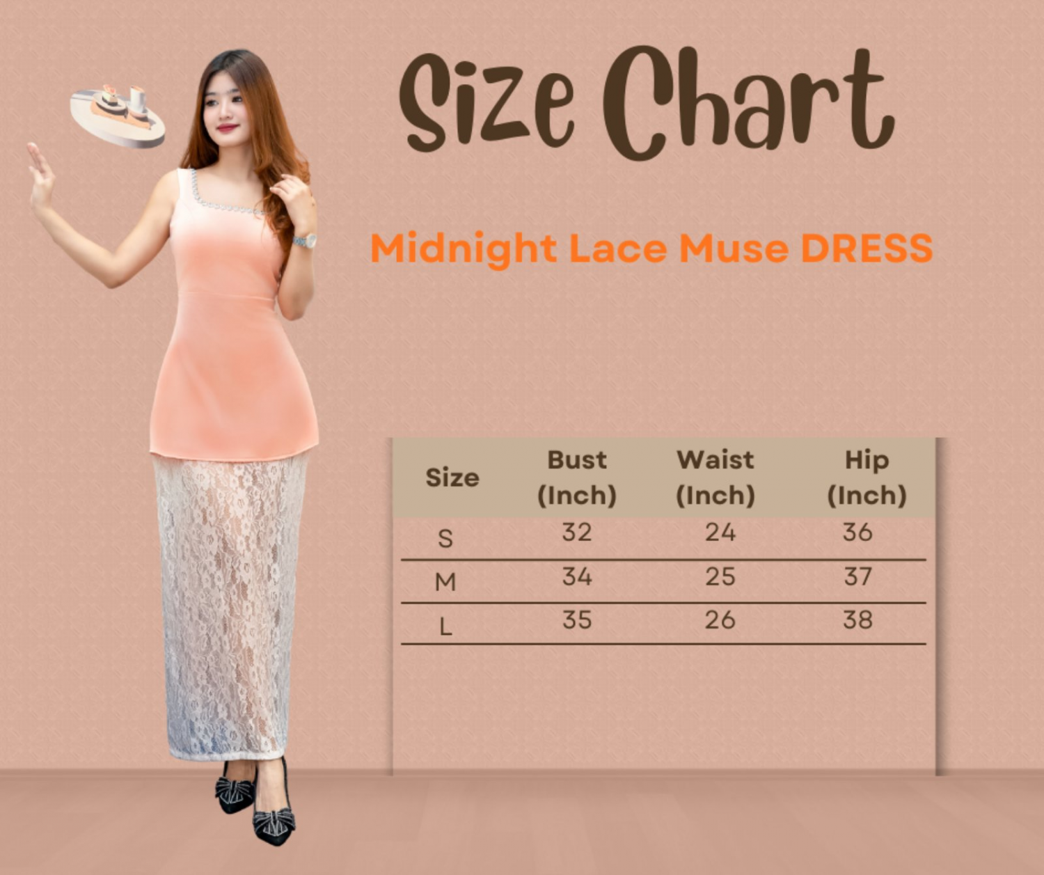 Girl Paradise Midnight Lace Dress