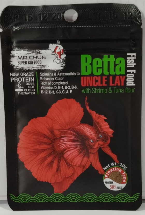 Mr.Chan Betta Fish Food - 10g
