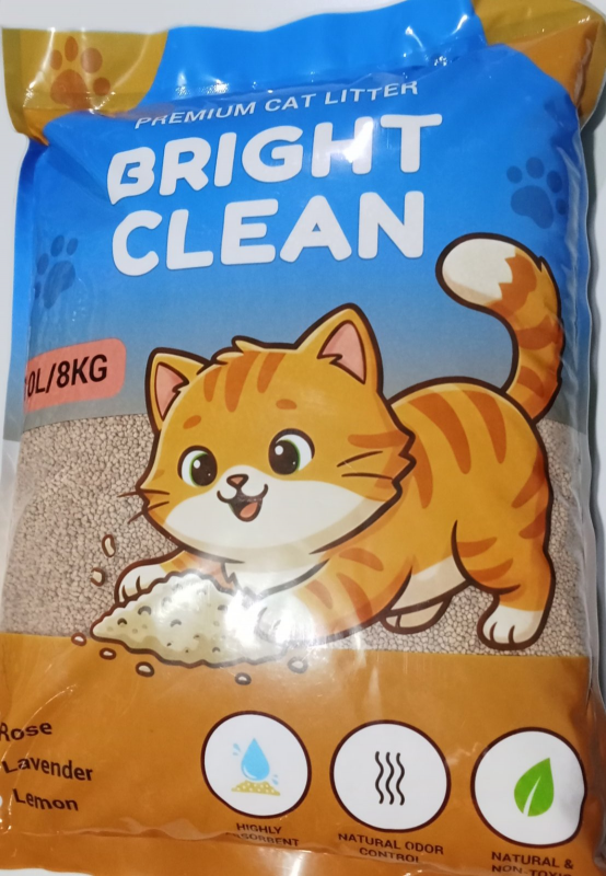 Bright Clean Cat Litter - 8kg