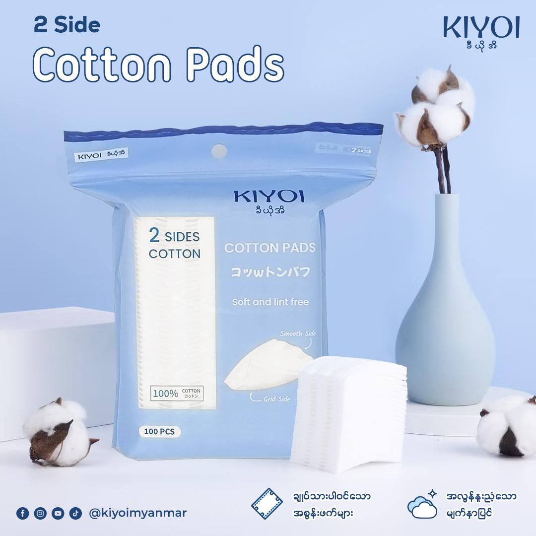 (Get Any Item Above 15000 Get FREE ½ Sponge Cotton Pad)Kiyoi Cotton Pads 100-01