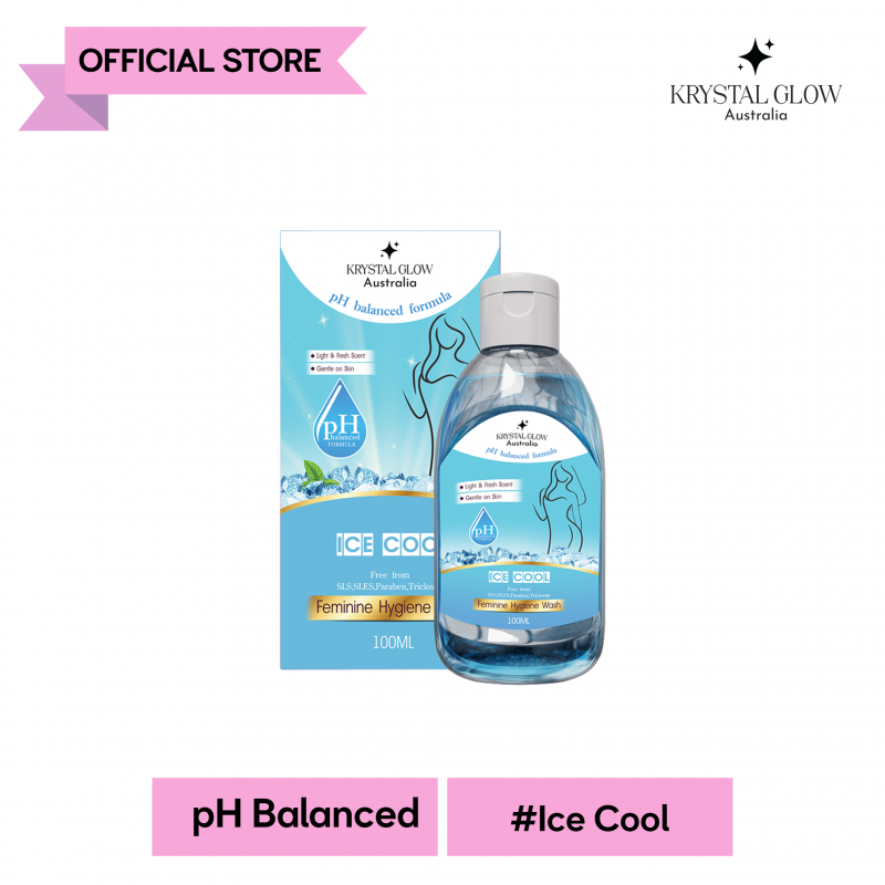 Krystal Glow Feminine Wash  (100 ml)