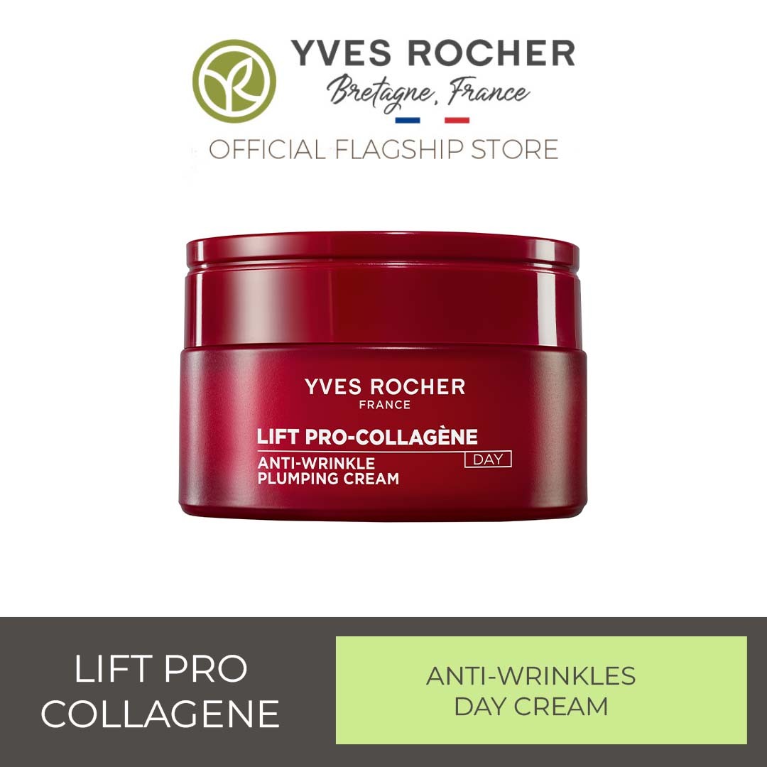 Yves Rocher Repulping Anti-Wrinkles Day Cream Jar 50ml