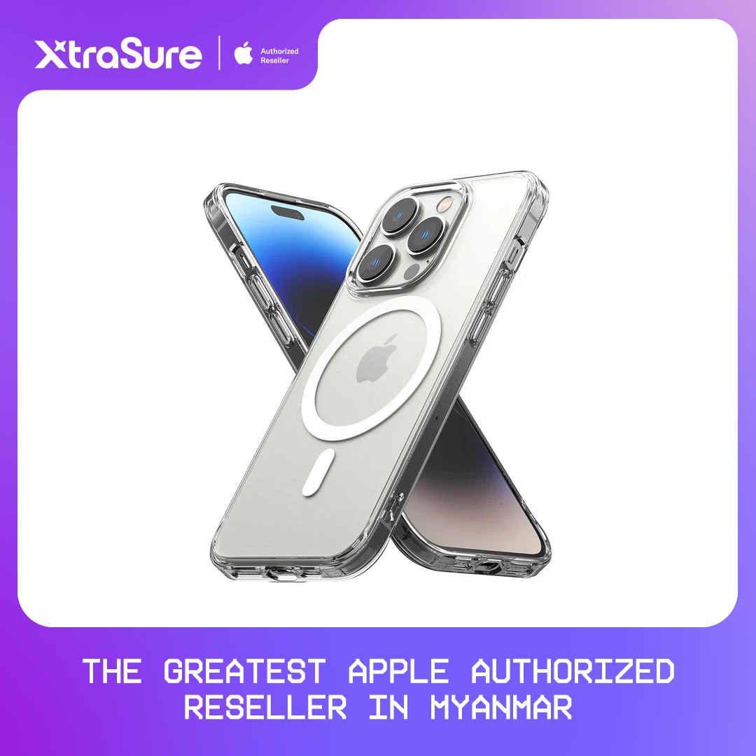 XtraSure iPhone or No Phone Clear Case with MagSafe for iPhone 15 Pro