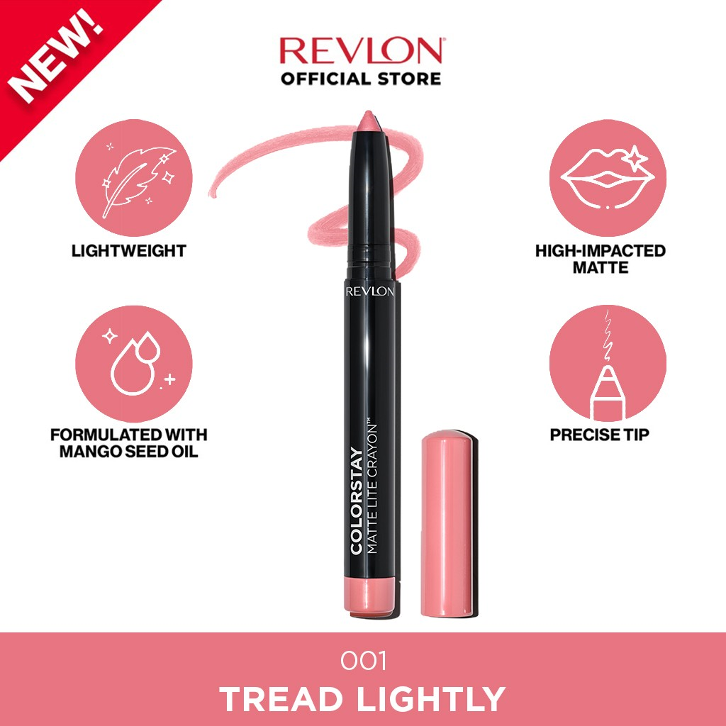 REVLON ColorStay Matte Lite Crayon 001 Tread Lightly