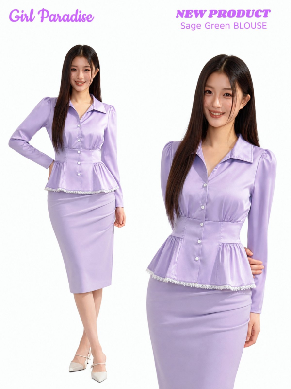 Girl Paradise Crystal Grace Blouse