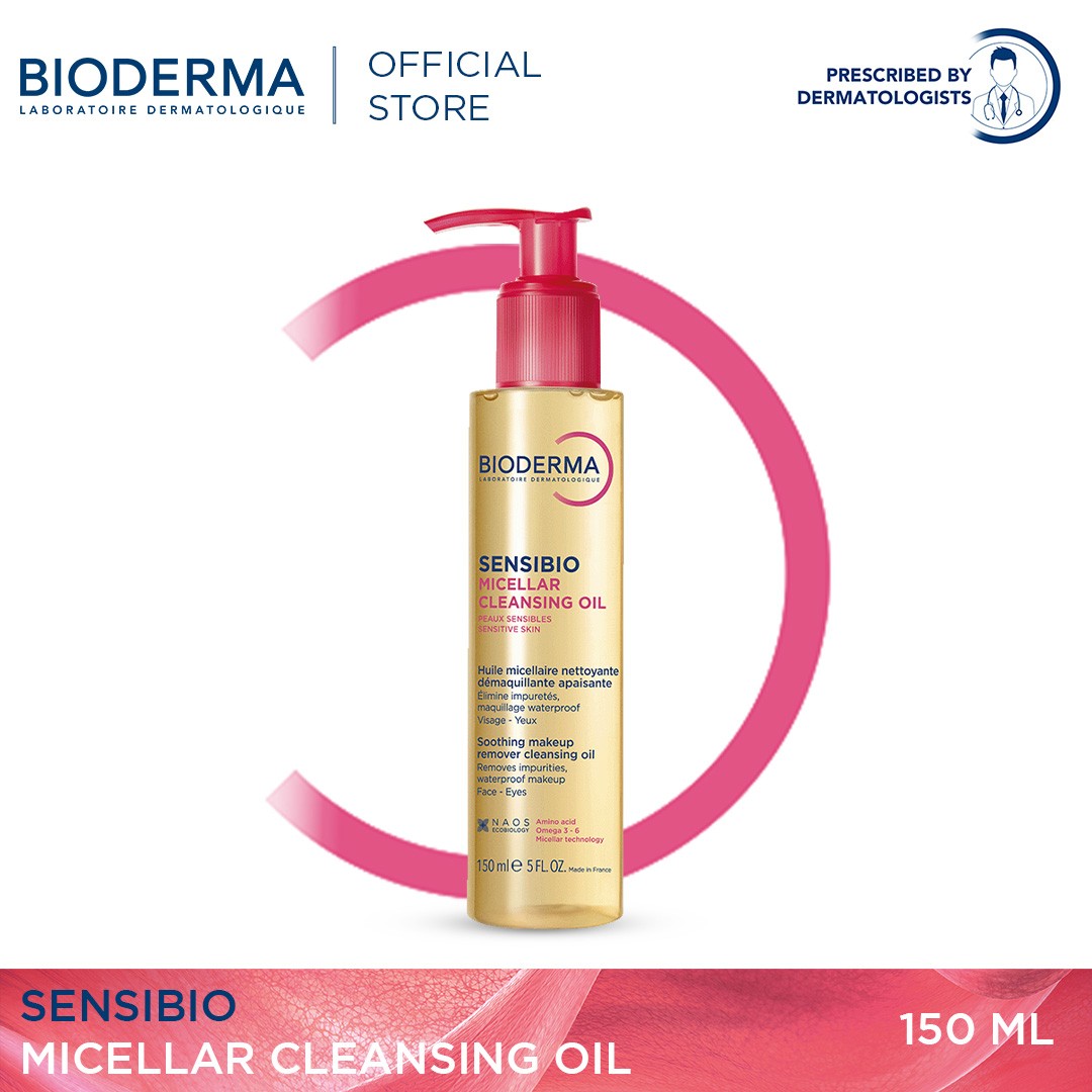 Bioderma Sensibio Micellar Cleansing Oil - 150ML (Cleanser, Makeup Remover)