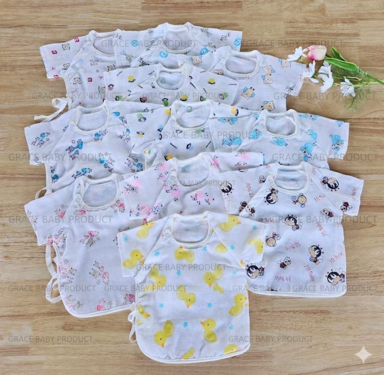 Grace Baby Product Muslinပခုံးတပ်(0-4)