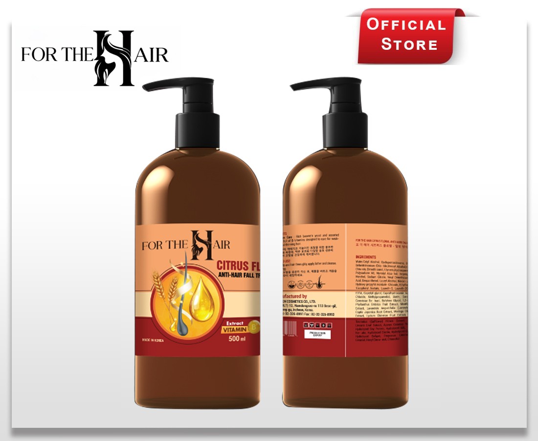 FOR THE HAIR CITRUS FLORAL ANTI HAIR FALL TREATMENT - 500ml