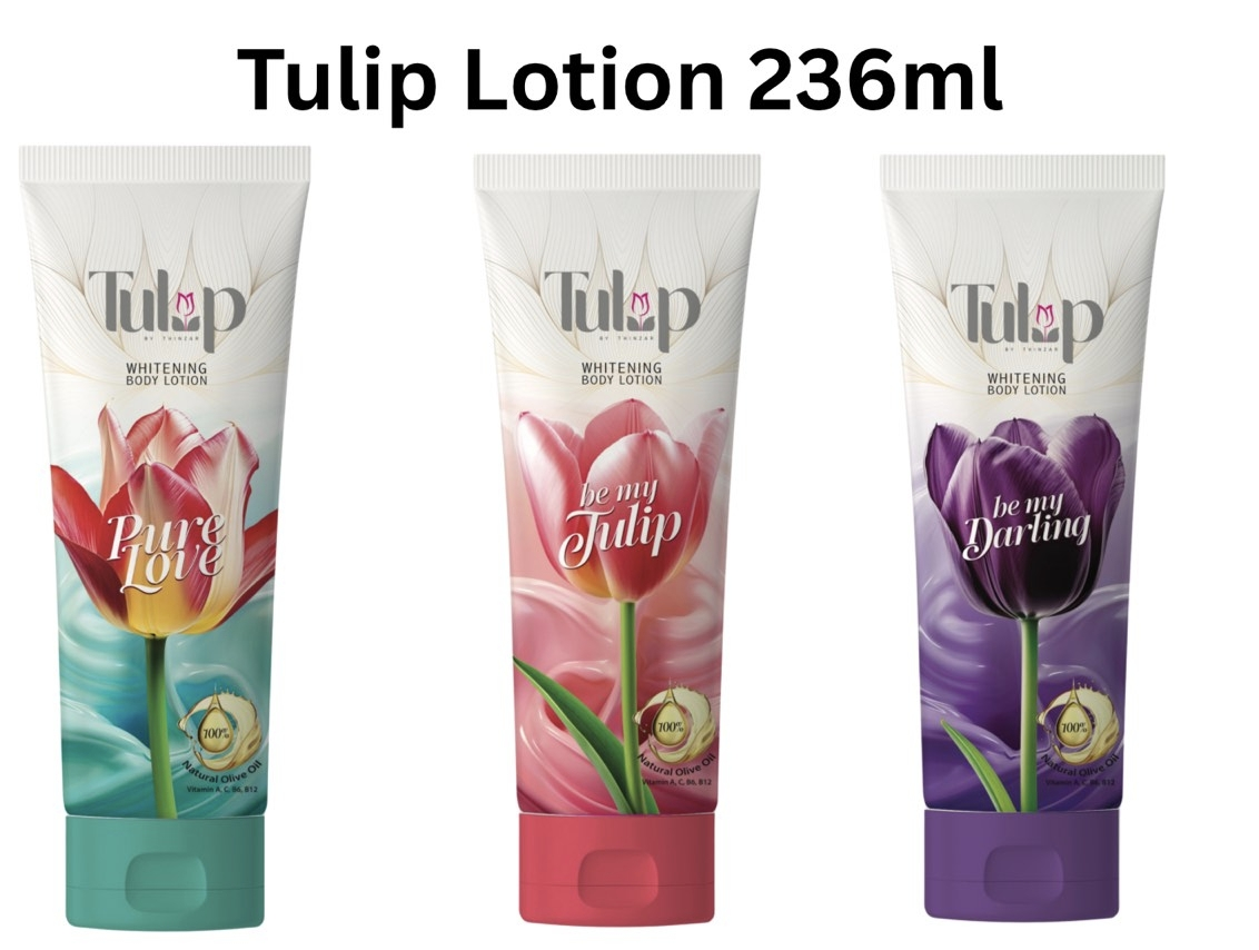 Tulip Darling Whitening Body Lotion Tube-236ml