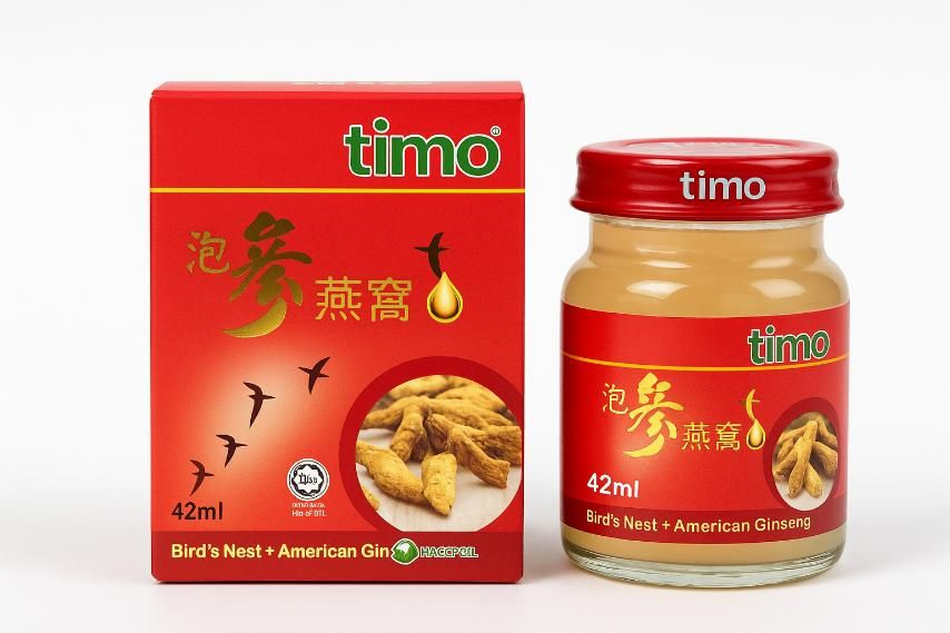 TIMO Bird's Nest with American Ginseng  (75ml)