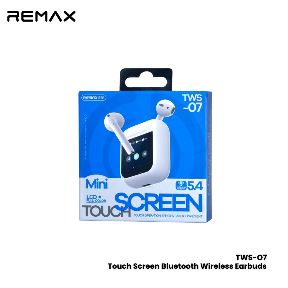 REMAX - TWS-07 5.4/6.0 EARBUDS(255086)(NPL-8/26)-01030192W