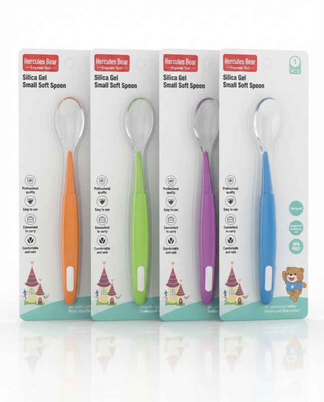 Baby Cele  Silicone Gel Spoon