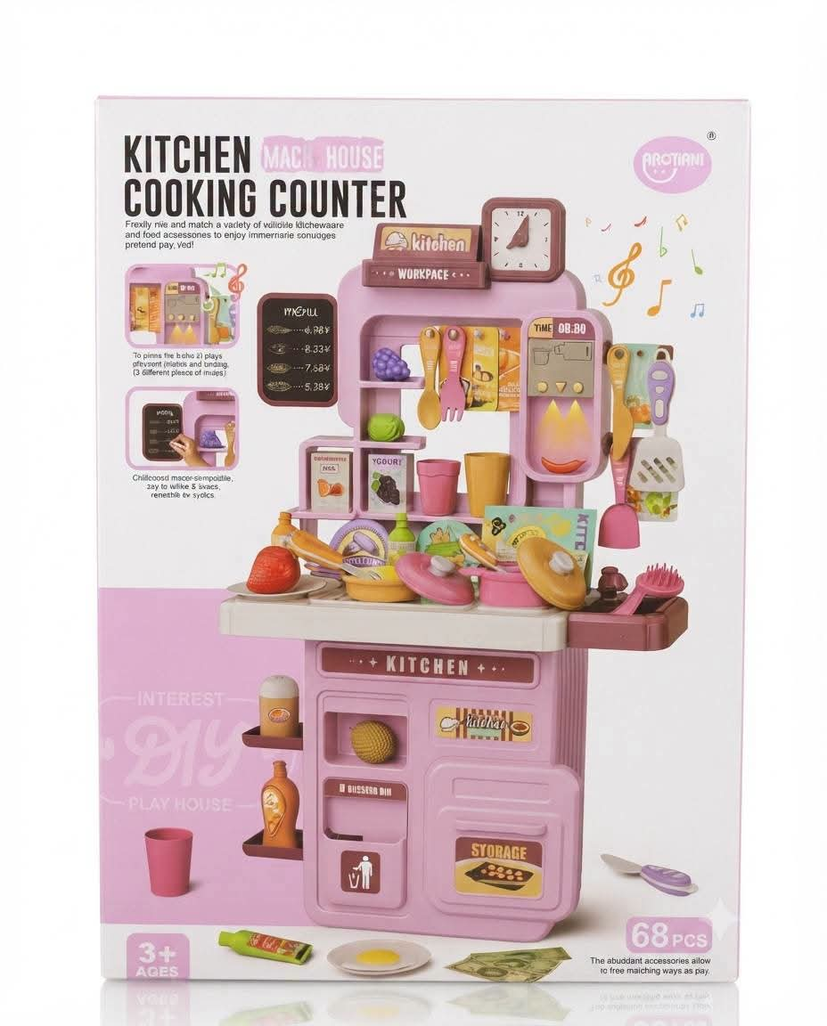 Baby Cele kitchen Cooking Set(68pcs)