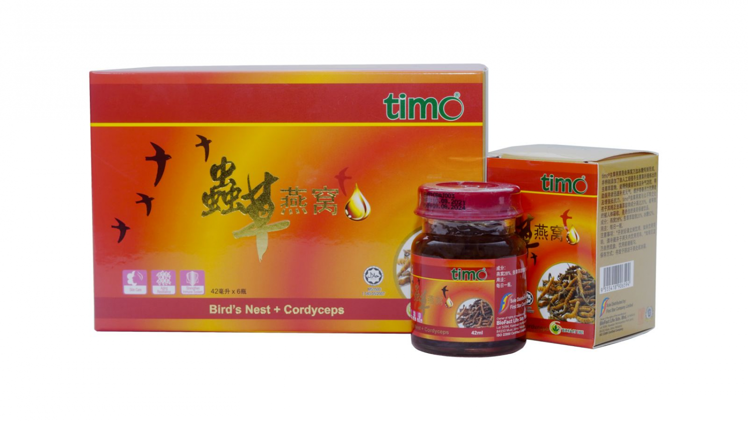 TIMO Bird's Nest + Cordyceps 42ml