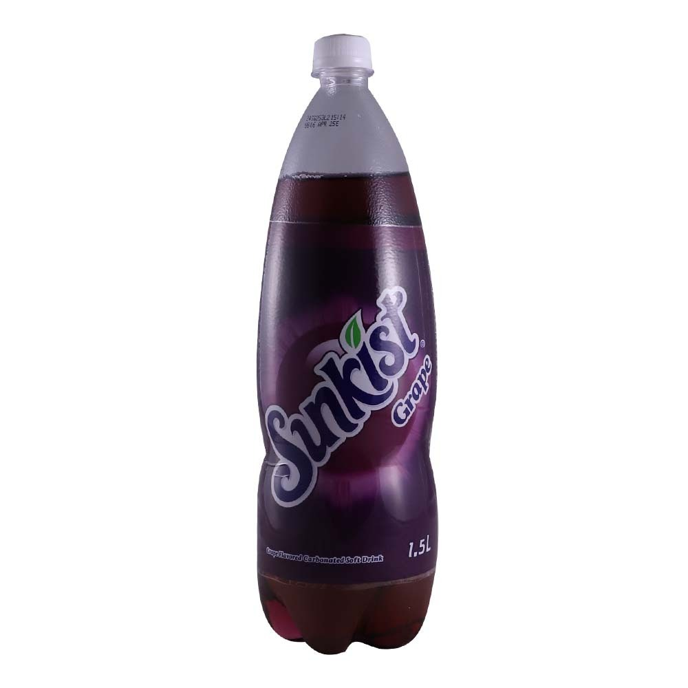 Sunkist Grape Carbonated Soft Drink 1.5L
