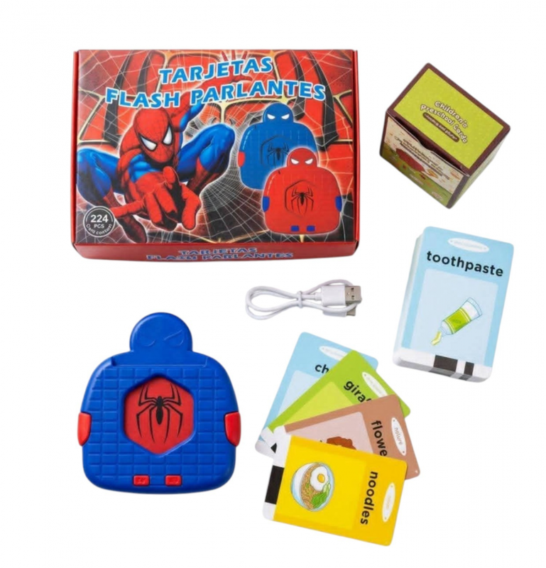 Baby Cele Spider man Card Flash (224pcs)