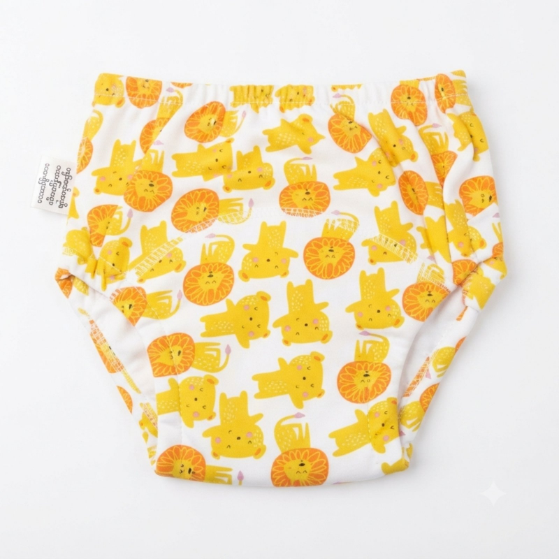 Baby Cele Dodo love diaper Pants (ပြန်လျှော်သုံးချည်းသား)(6-12Kg)