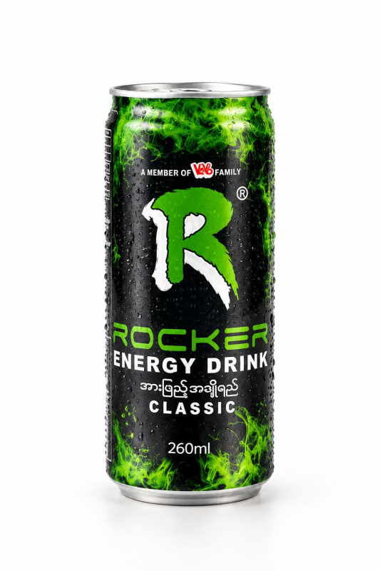 Ve Ve Rocker Classic  Can Bottle - 260ML