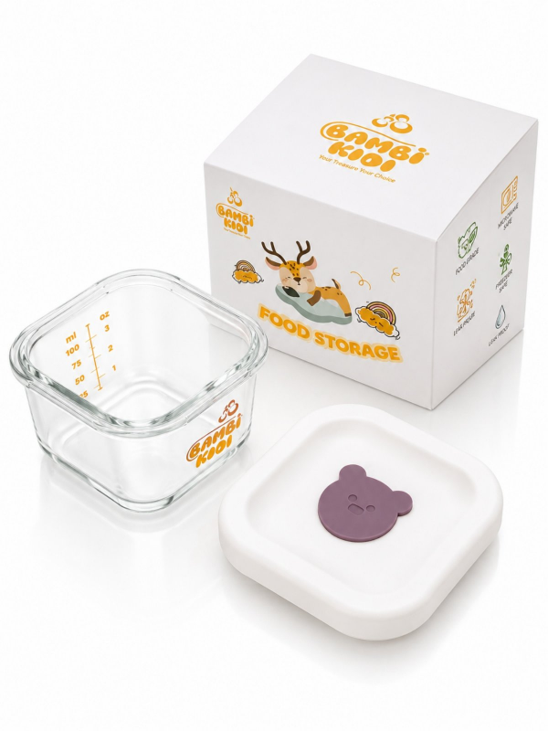 Baby Cele Bambi Kidi အစာသိမ်းဖန်ဘူး(140ml)