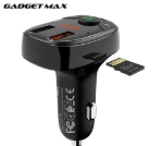 GADGET MAX---GMCC-01 ENJOY SERIES FM TRANSMITTER WIRELESS CAR CHARGER (QC-3.0)