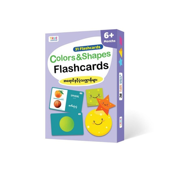 True Learning - Colors & Shapes Flashcards
