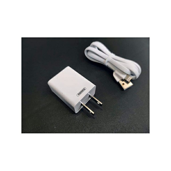 Remax Traveller Series 2.4A Charger With 2.4 Data Cable (I-Ph) - RP-U14