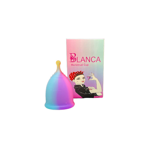 BLANCA အမျိုးသမီးလစဥ်သုံးခွက် - Sport Cup ရောင်စုံ