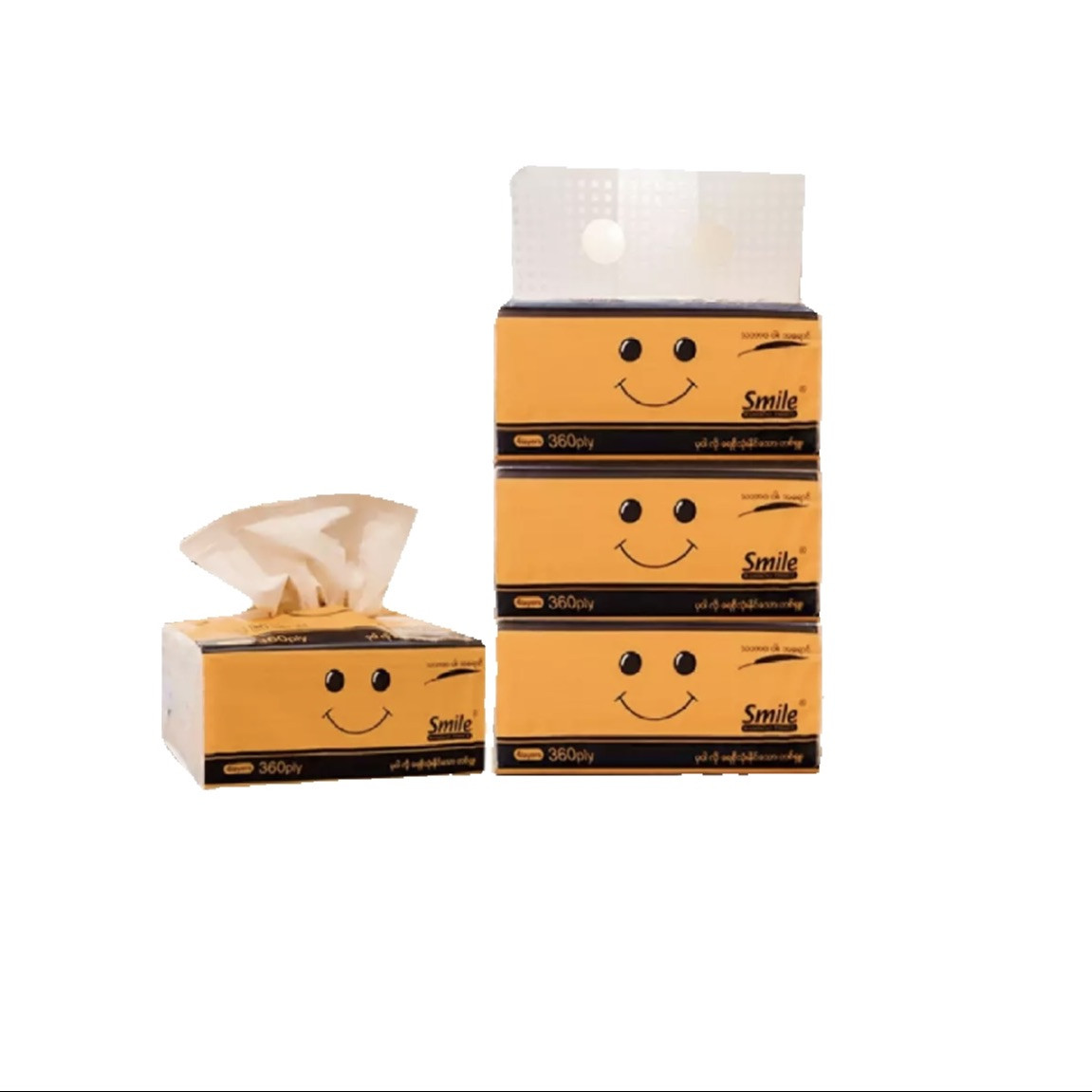 Smile  Bamboo Tissue 3 pack