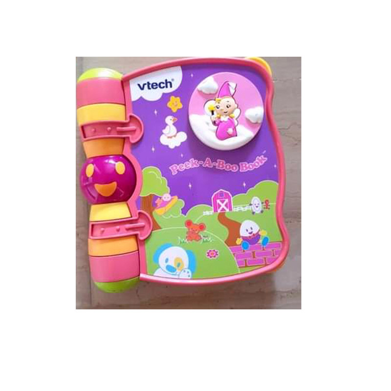 Vtech Peek-A-Boo Book (Pink) - BBVTF60813