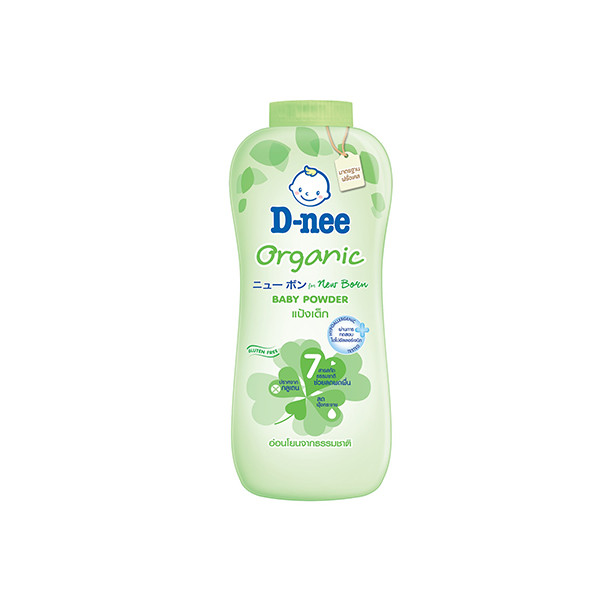 D-Nee Pure Baby Powder Green - 380 ML