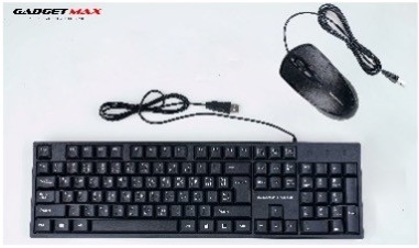 GADGET MAX---GI08 BUSINESS WIRED KEYBOARD & MOUSE SET
