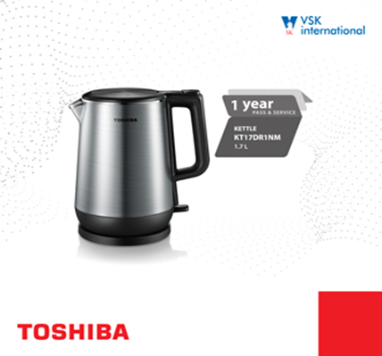 Toshiba  Steel Kettle 1.7 L KT-17DR1NM