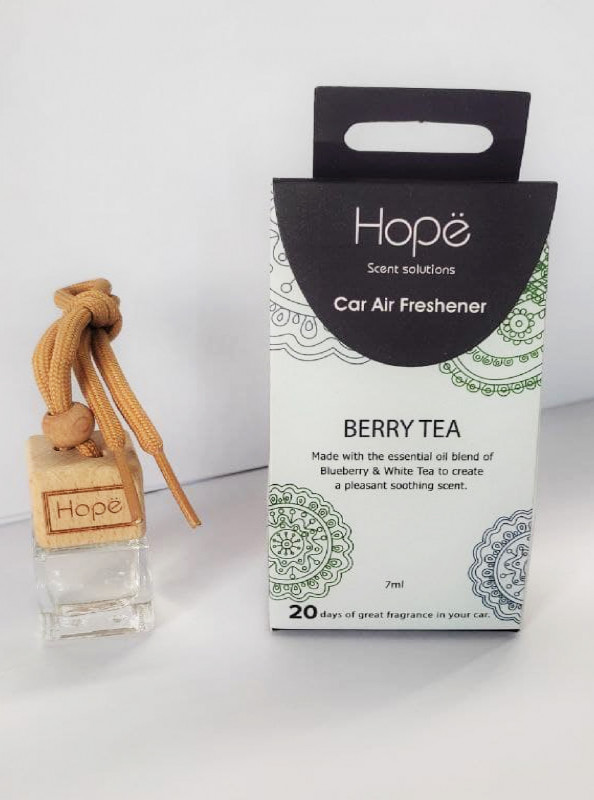 Hope Scent Car Diffuser Berry Tea  - 7 ml