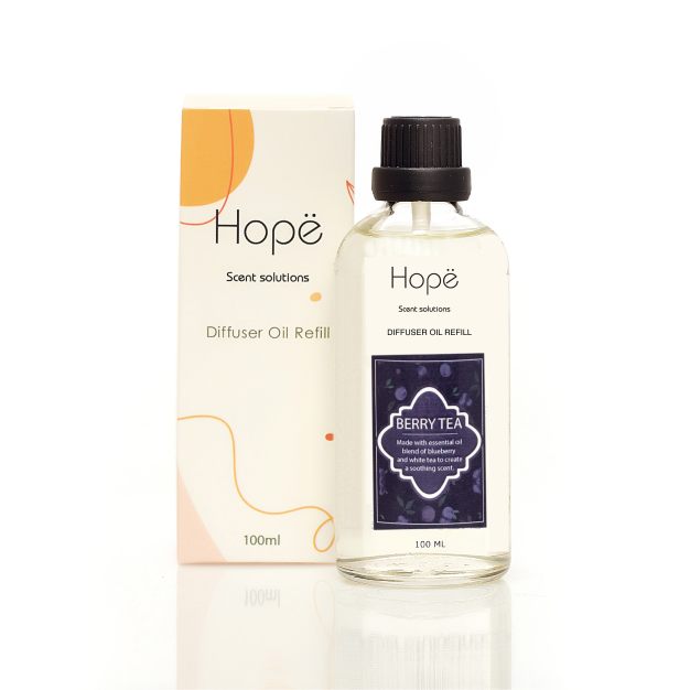 Hope Scent Reed Diffuser Refill Berry Tea - 100ml