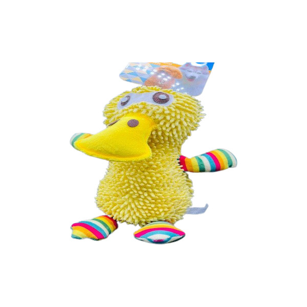 Yellow Duck Dog Toy