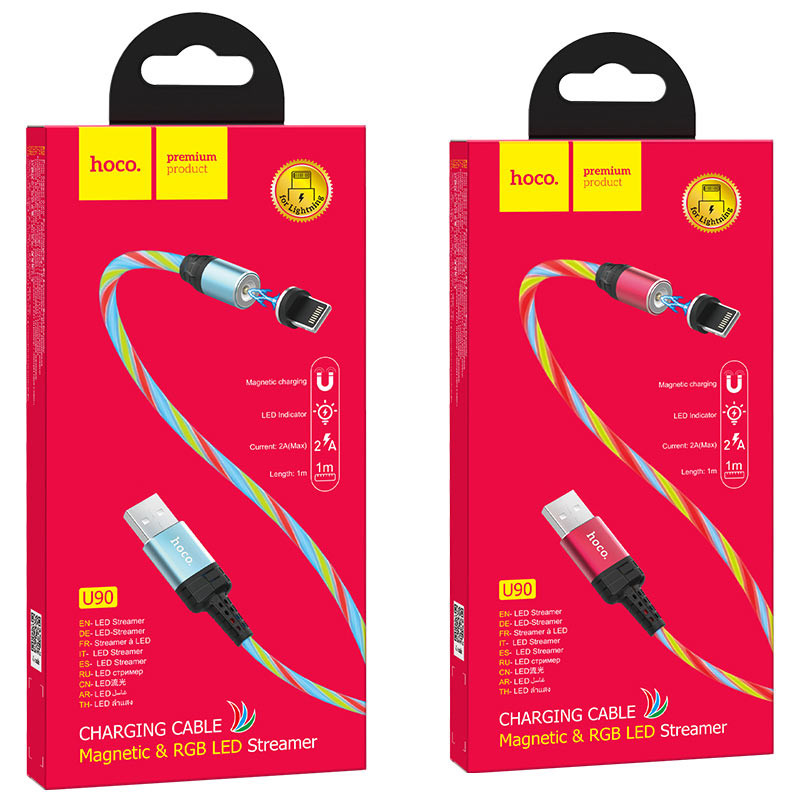 Hoco. Charging Data Cable - U90 Lightning
