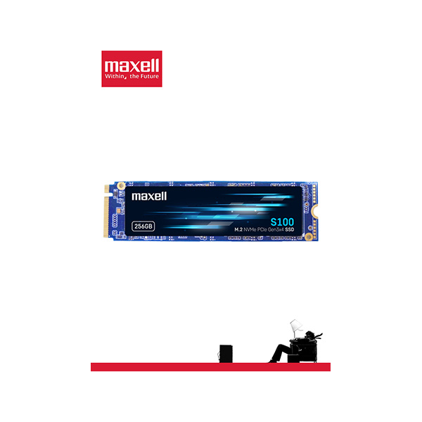 Maxell M.2 NVMe PCle SSD - MXSSD-S100-256GB