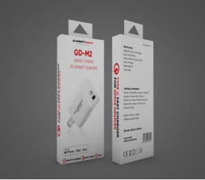 GADGET MAX---GD-M2 QUICK CHARGE PD 20W CHARGER FOR MFI (1TYPE-C) (468113)