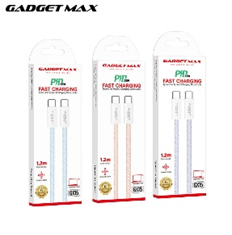 GADGET MAX---GX15 FAST CHARGING TYPE-C TO TYPE-C CHARGING DATA CABLE PD(60W) (1.2M) 20070023BL