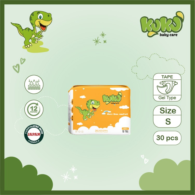 Ku Ku Baby Diaper Tape Small Size - Small Pack