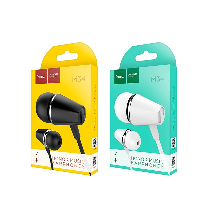 Hoco. Earphones With Microphone - M34