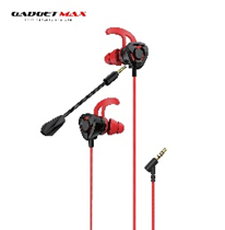 GADGET MAX---GM22 3.5MM GAMING WIRED EARPHONE WITH MIC (1.2M)(NPL-7/2022) 20010010BK