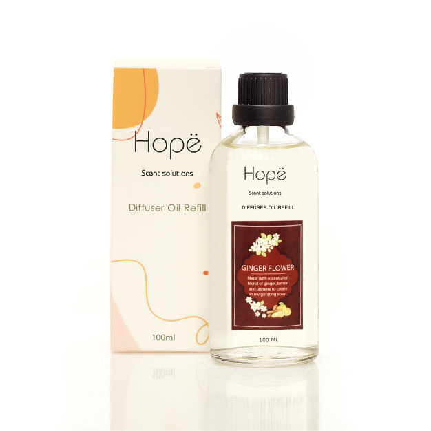 Hope Scent Reed Diffuser Refill Ginger Flower - 100ml