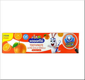 Kodomo Toothpaste Cream - Orange