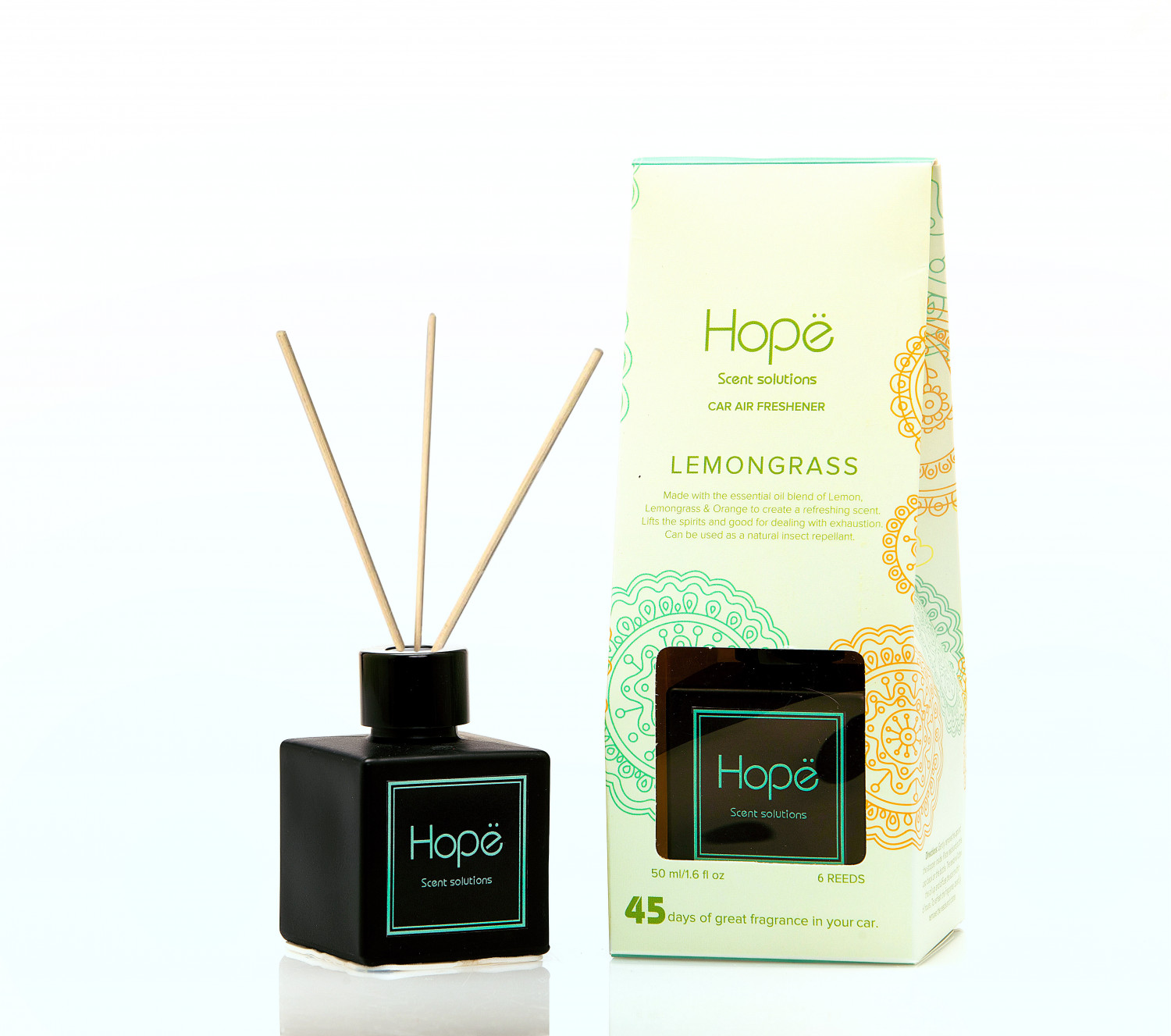 Hope Scent  Car Diffuser Lemongrass - 50 ml