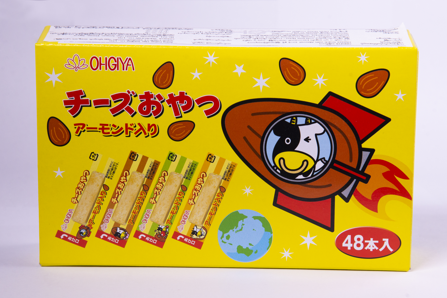 Ohgiya Cheese Almond- 48 pcs ( 10 Months)