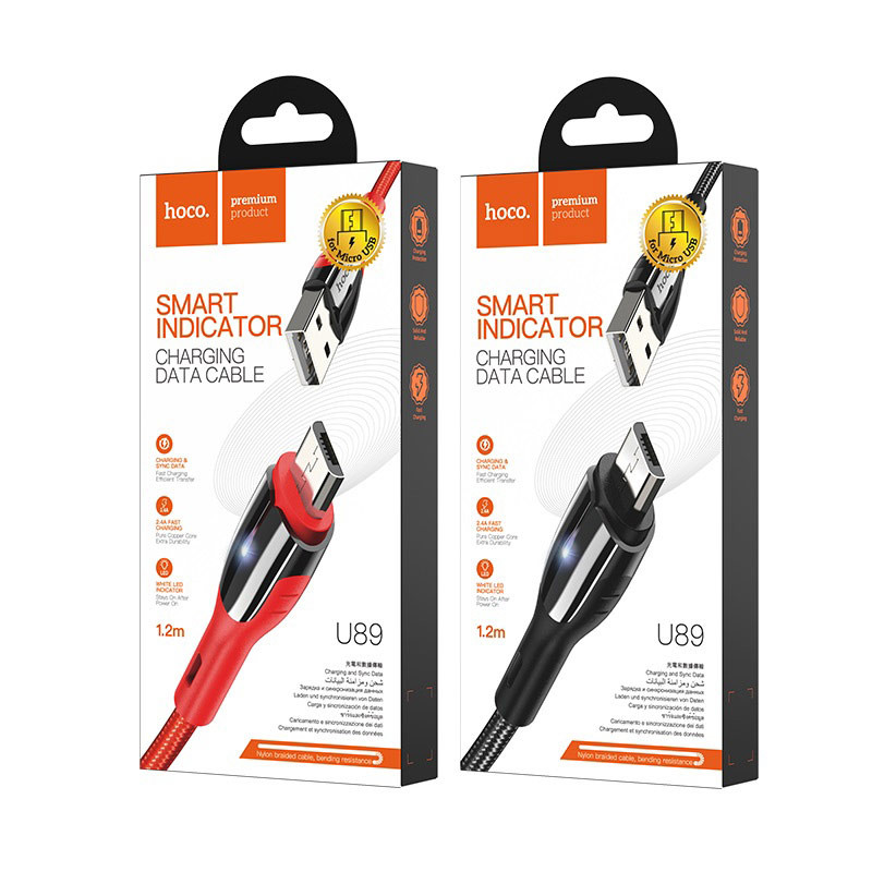 Hoco. Charging Data Cable - U89 Micro